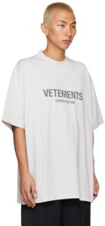 VETEMENTS Off-White 'Limited Edition' T-Shirt