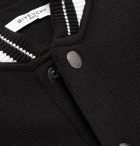 Givenchy - Logo-Embroidered Wool Varsity Jacket - Men - Black