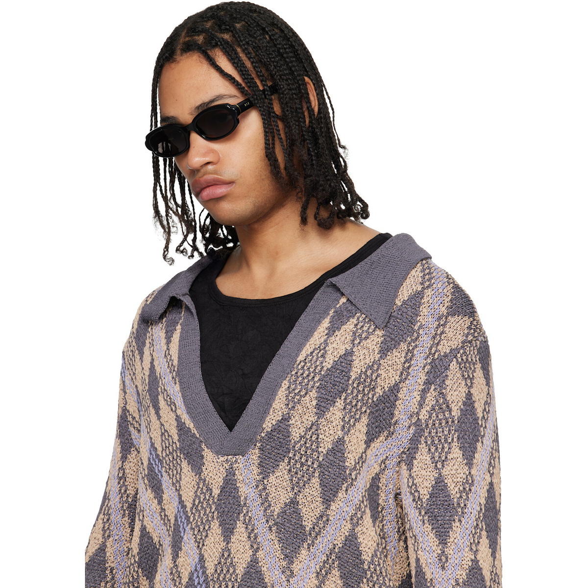 RETROSUPERFUTURE Black Esatto Sunglasses