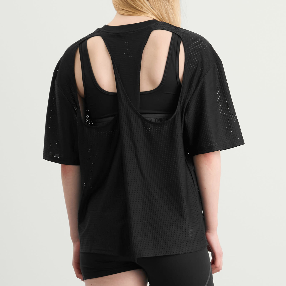 ON Women's x FKA Twigs Cut Out T-Shirt in Black