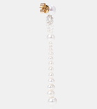 Sophie Bille Brahe Opera 14kt gold earrings with freshwater pearls