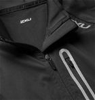 2XU - Pursuit Slim-Fit Thermal Hybrid Stretch-Jersey Jacket - Black