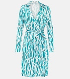 Diane von Furstenberg Jeanne wrap silk minidress
