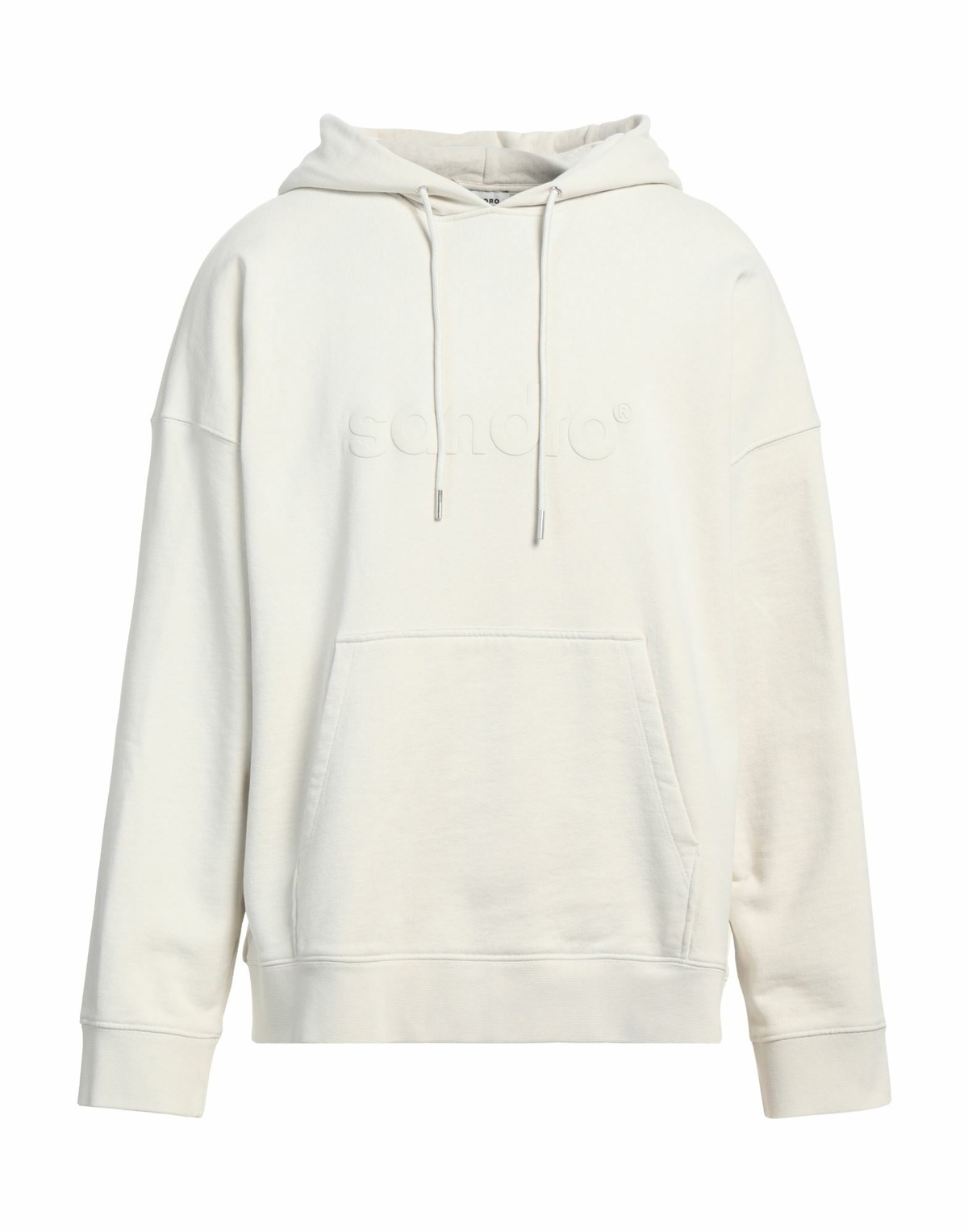 Sandro Mens Sweatshirt in Off white