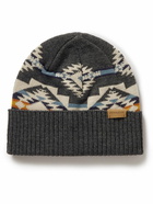 Pendleton - Logo-Appliquéd Intarsia Merino Wool Beanie