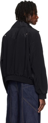 CMMAWEAR Navy Funnel-Neck Jacket