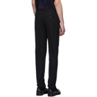 Lanvin Black Jersey Suit Trousers