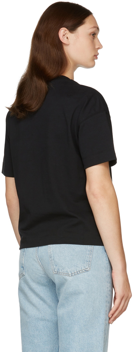 AMI Paris SSENSE Exclusive Black ADC Oversized Patch T-Shirt AMI