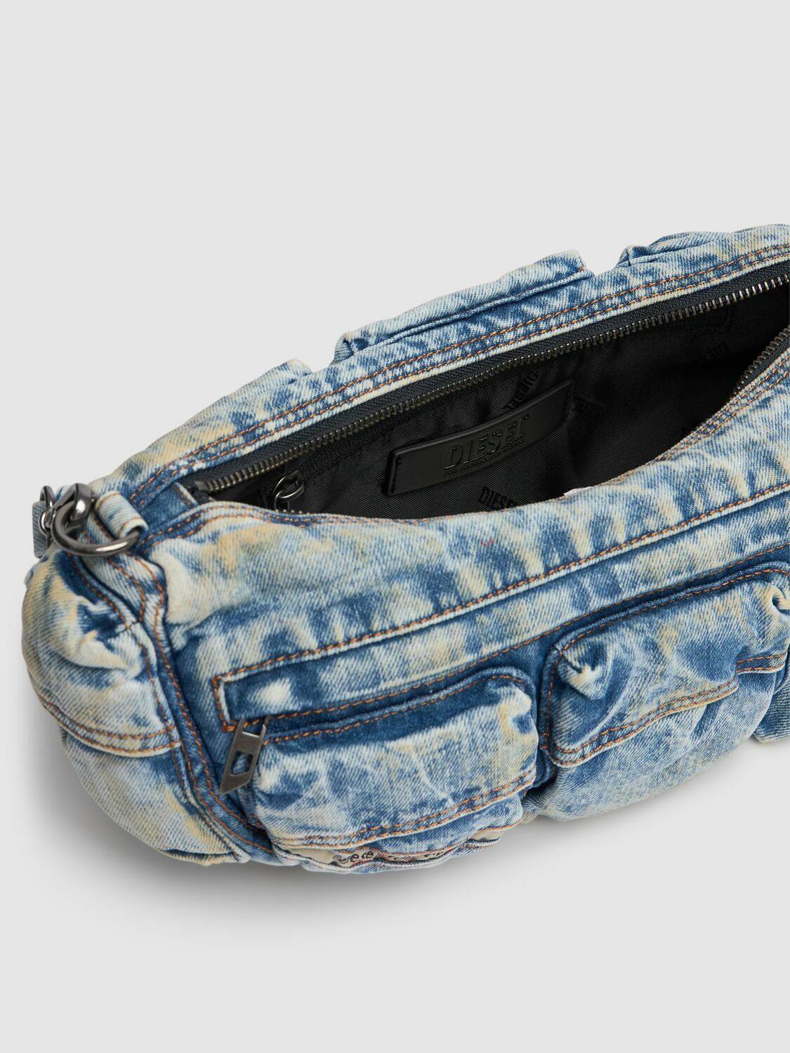 DIESEL Re-edition Travel 3000 Denim Bag Diesel
