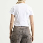 Dime Women's Cursive T-Shirt in White
