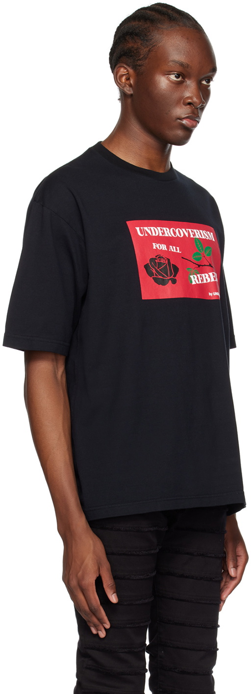Undercoverism Black Graphic T-Shirt