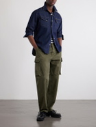KAPITAL - Denim Western Shirt - Blue