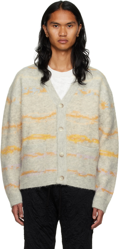 Photo: John Elliott Gray Jacquard Cardigan