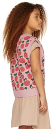 Jellymallow Kids Pink Apple Vest