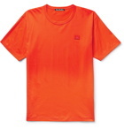 Acne Studios - Nash Logo-Appliquéd Cotton-Jersey T-Shirt - Orange