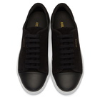 Axel Arigato Black Suede Cap-Toe Sneakers