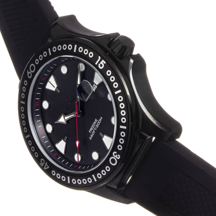 Shield Freedive Quartz Black Dial Mens Watch SLDSH115-6