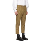 Ann Demeulemeester Tan Cotton Rini Trousers