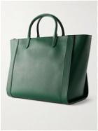 Valentino - Valentino Garavani Logo-Embellished Leather Tote Bag