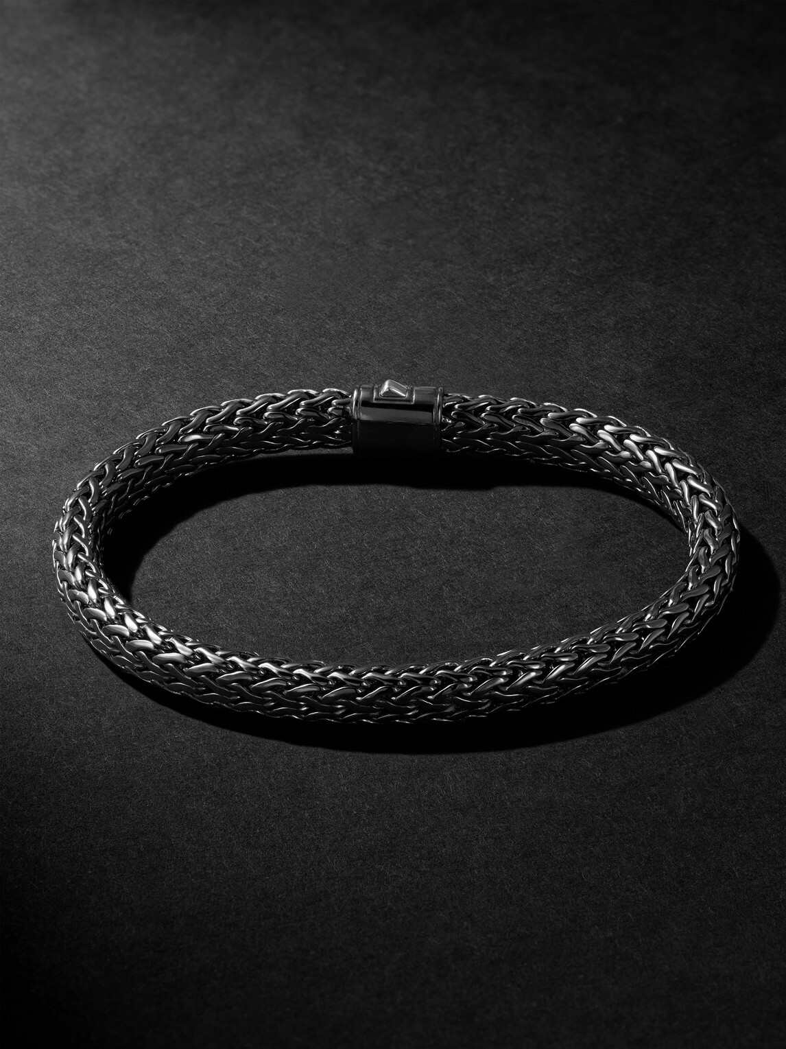 John Hardy - Icon Rhodium-Plated Sterling Silver Bracelet - Silver