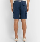 Vilebrequin - Baie Linen Cargo Shorts - Men - Navy