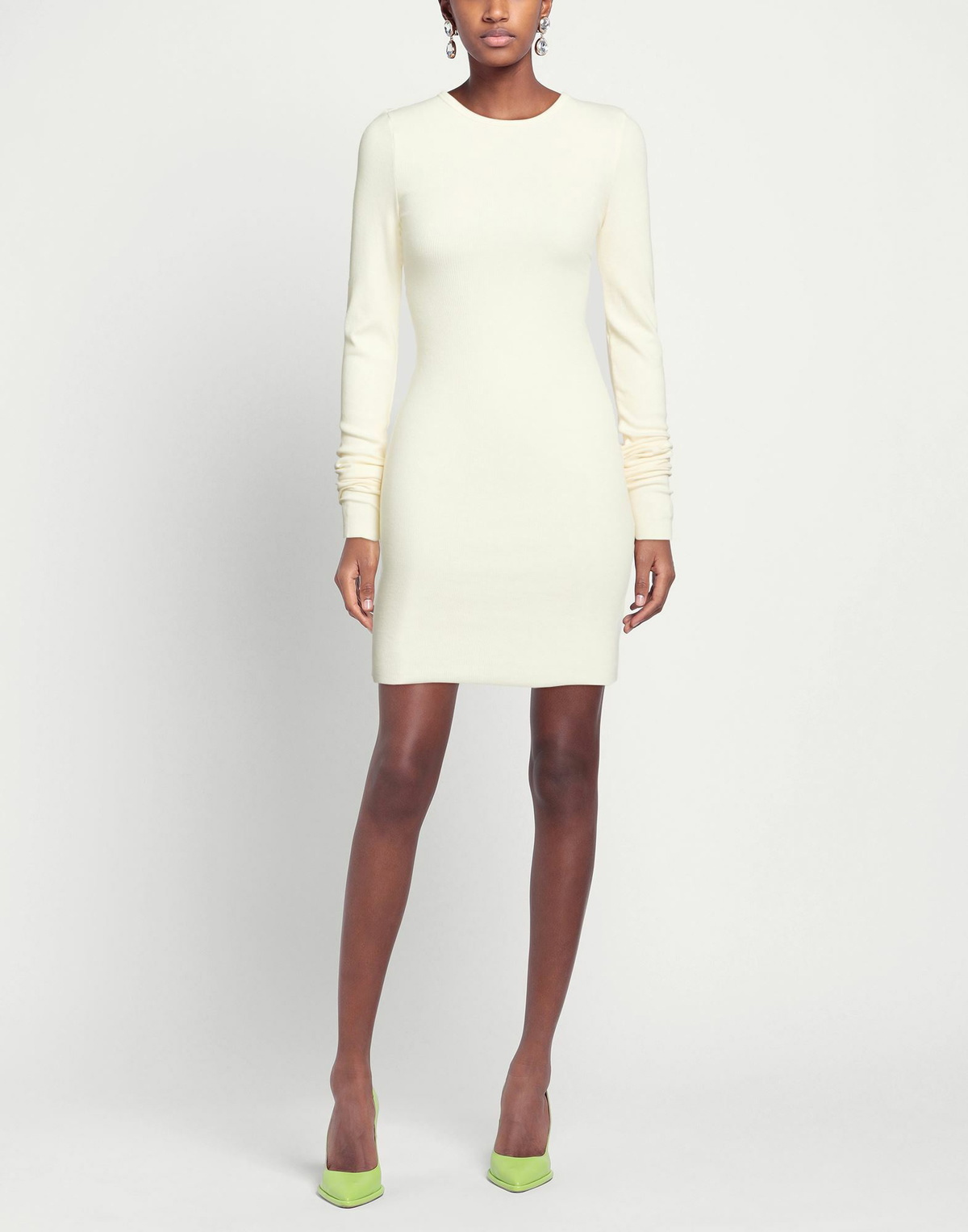 Éterne Womens Mini dress Cream