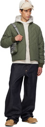 Kenzo Khaki Kenzo Paris Sling Bag