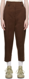 Margaret Howell Brown Cropped Trousers