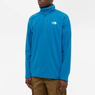 The North Face Men's 100 Glacier 1/4 Zip in Banff Blue