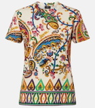 Etro Paisley cotton T-shirt