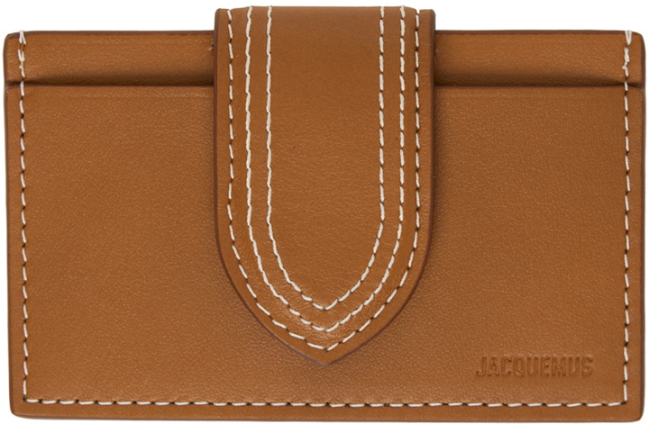 Photo: Jacquemus Tan 'Le Porte Carte Bambino' Card Holder