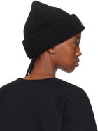 Vivienne Westwood Black Sporty Beanie