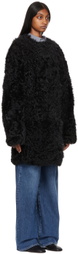 Loulou Studio Black Lagam Shearling Jacket