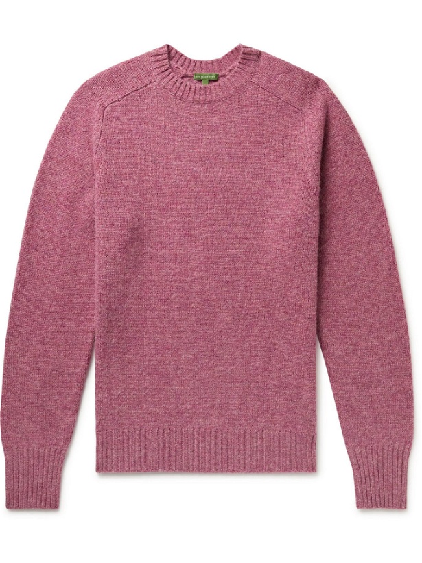 Photo: Sid Mashburn - Wool Sweater - Pink