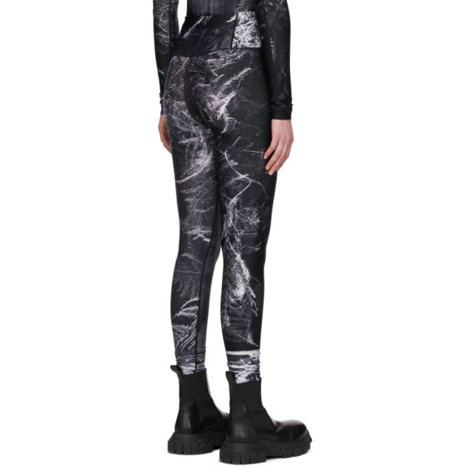 S.R. STUDIO. LA. CA. Black and White Fern Leggings