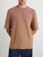 Inis Meáin - Scail Linen and Cotton-Blend T-Shirt - Brown
