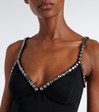 Stella McCartney Embellished crêpe gown