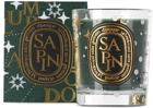 diptyque Glow-In-The-Dark Diptyque Holiday Edition Mini Sapin Candle, 70 g