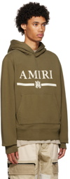 AMIRI Green 'Amiri' Bar Hoodie