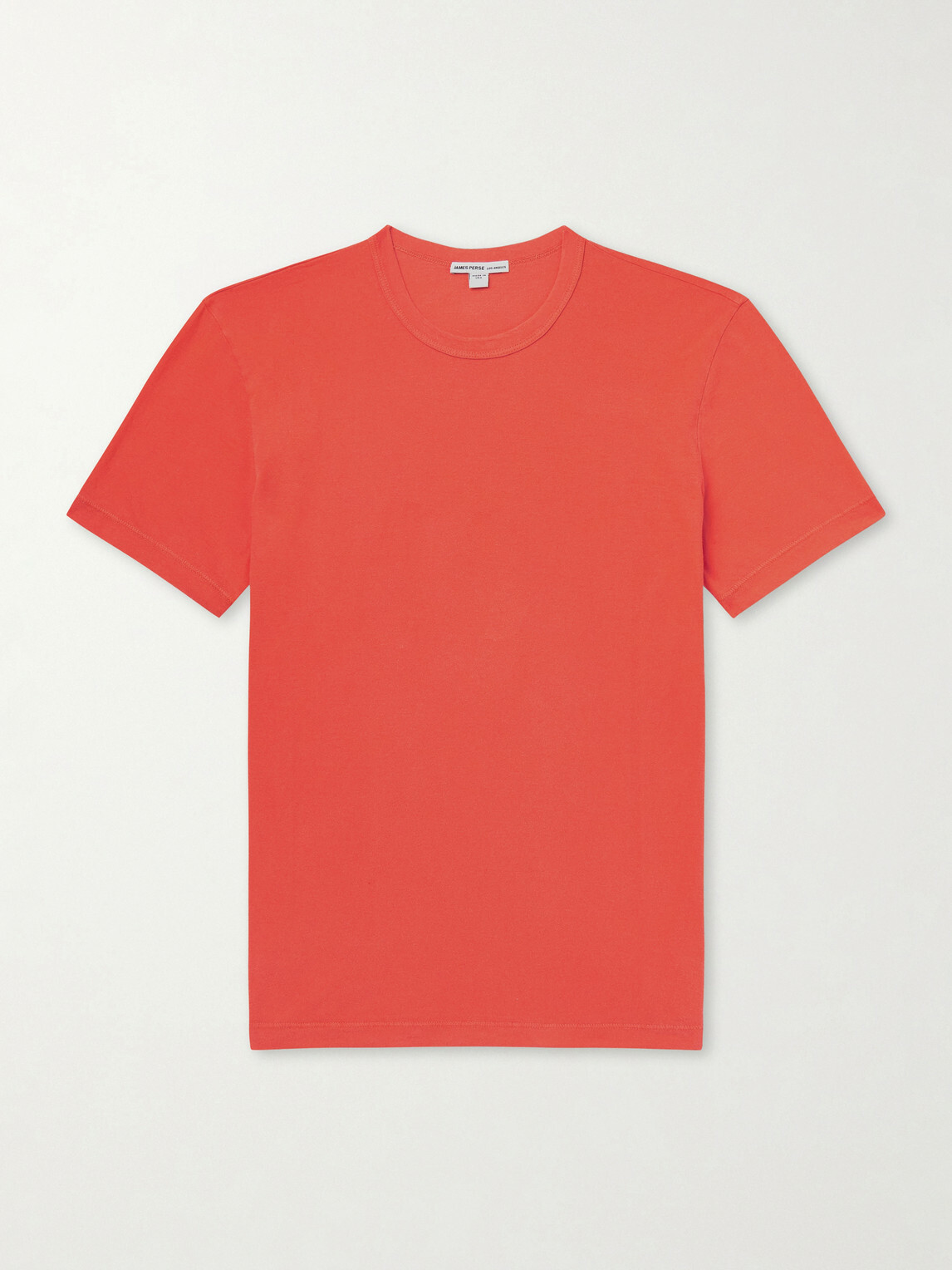 James Perse - Cotton Jersey T-Shirt - Orange
