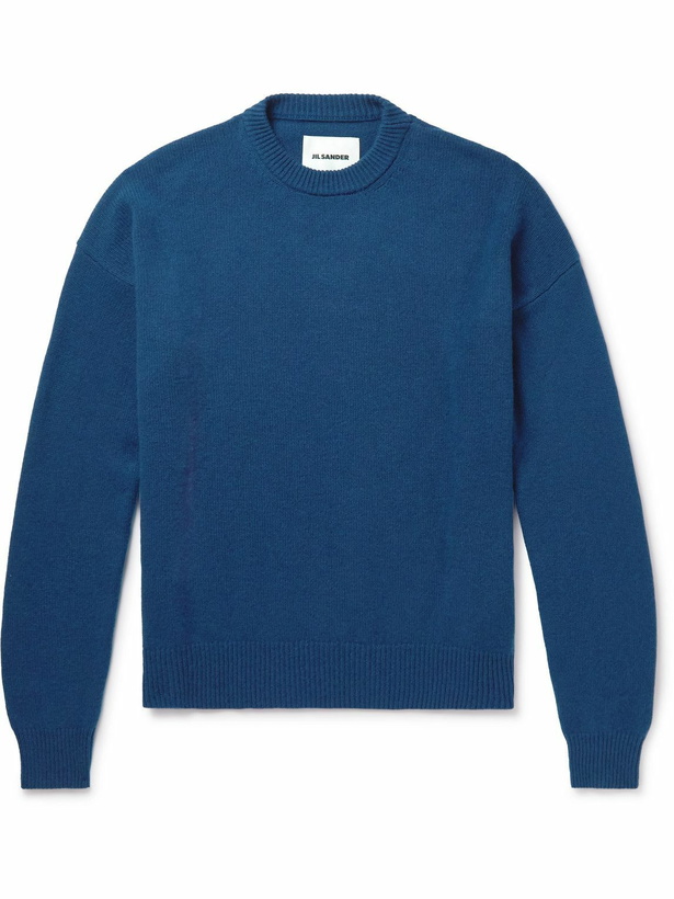 Photo: Jil Sander - Cashmere Sweater - Blue