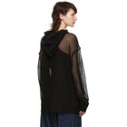 Yang Li Black Lightweight Hoodie
