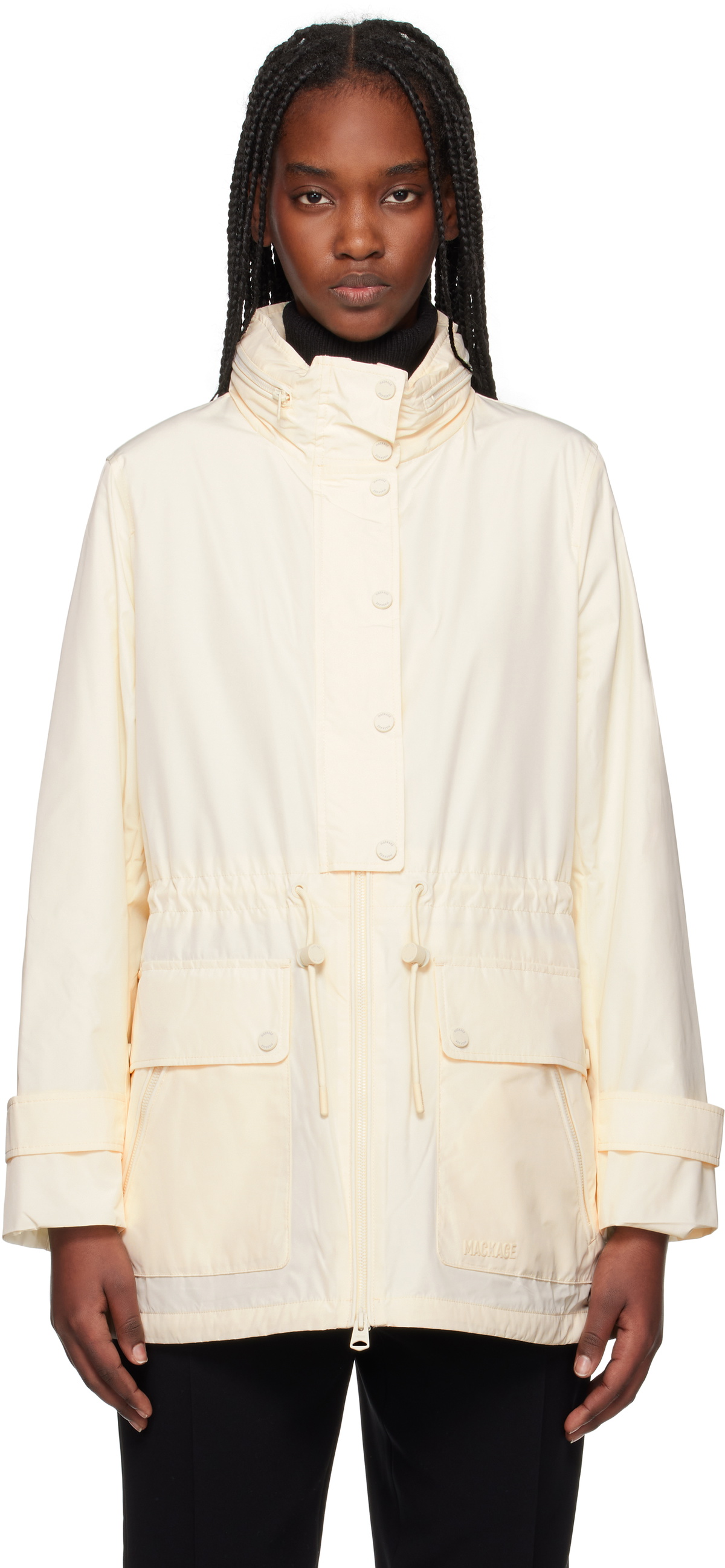 アウターその他 Mackage Printed polyester reversibile Delia windbreaker Mackage Printed Polyester Reversibile Delia Windbreaker Mackage