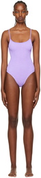 Hunza G Purple Pamela Swimsuit