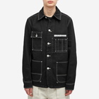 Kenzo Men's Business Denim Jacket in Black