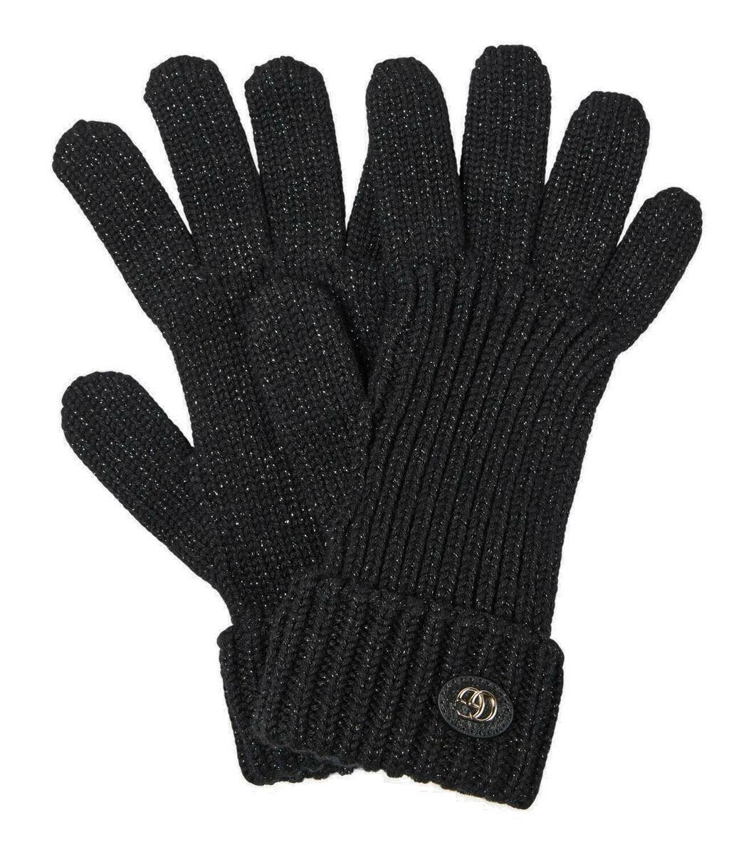 Gucci GG cashmere jacquard gloves Gucci
