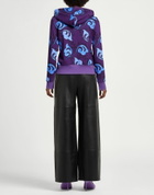 Versace Jeans Couture Womens Sweatshirt in Purple