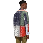 Loewe Multicolor Asymmetric Bandana Patchwork Shirt