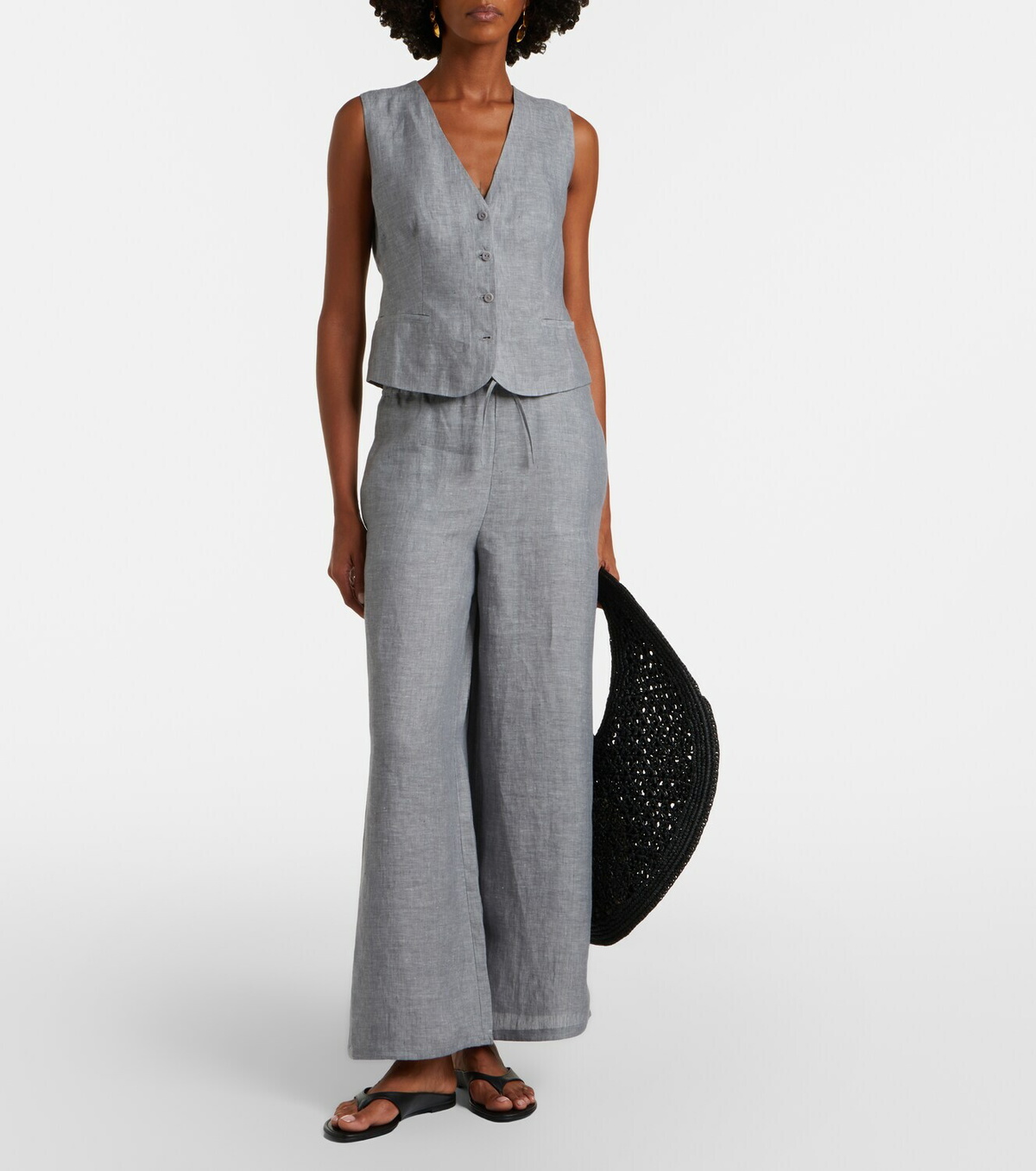 Eres Créatif linen vest