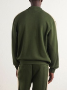 Aimé Leon Dore - Saint George Logo-Embroidered Striped Cotton Track Jacket - Green